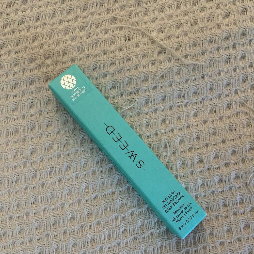 New in Box SWEED Cosmetics Pro Lash Lift Eye Mascara Dark Brown Full Size